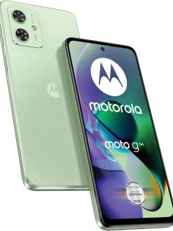 Motorola Moto G54 Dual-SIM 256GB ROM + 8GB RAM (Only GSM | No CDMA) with eSim Factory Unlocked 5G Smartphone (Mint Green) - International Version