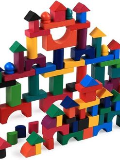 Babyclub Activity Cube Toys For Kids Wooden Toy , Activity Blocks Educational For Boys Girls Learning And Play Activity Center (112 PCS)