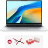 HUAWEI Matebook D16 + Gift, 16" Eye Comfort FullView Display, Ultra Slim, intel Core i5-12450H, Numeric Keypad, 70Wh Large Battery, 8GB+512GB, Win 11 Home, 53013WXG, Mystic Sliver