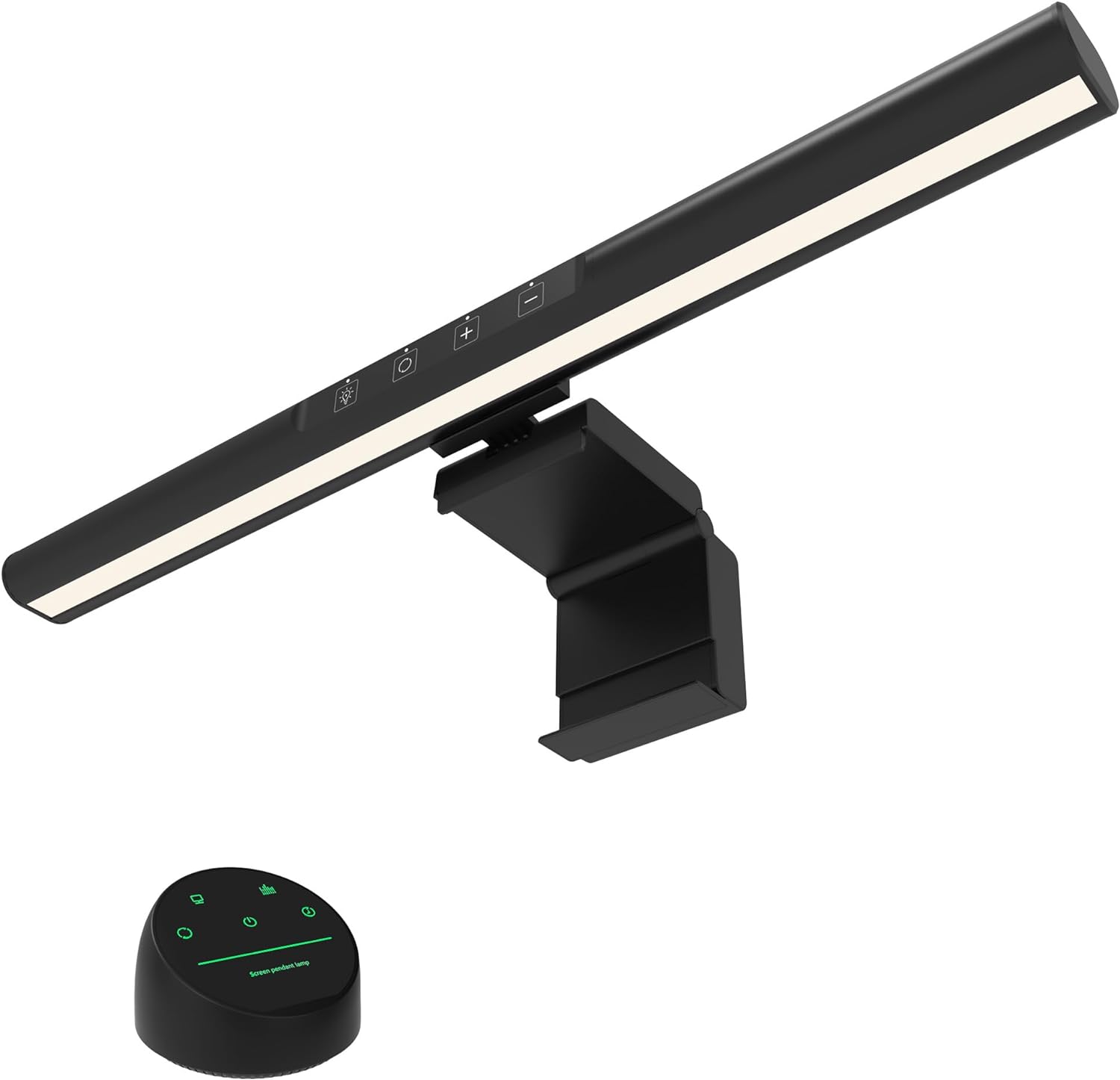 Wchyanr Wireless Remote Control Computer Monitor Light Bar,50cm Aluminum Alloy Monitor Screem Lamp for Eye Caring, e-Reading LED Task Lamp with Dimming Touch Control