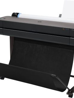 HP Designjet T630 36-Inch Large Format Color Plotter/Printer. A4/A3/A2/A1/A0 size, 2400 X 1200 dpi, Mobile Printing, Wi Fi, A3/A4 sheet feeder - Black