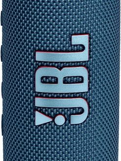 JBL Flip 6 Portable IP67 Waterproof Speaker with Bold JBL Original Pro Sound, 2-Way Speaker, Powerful Sound and Deep Bass, 12 Hours Battery, Safe USB-C Charging Protection - Blue, JBLFLIP6BLU
