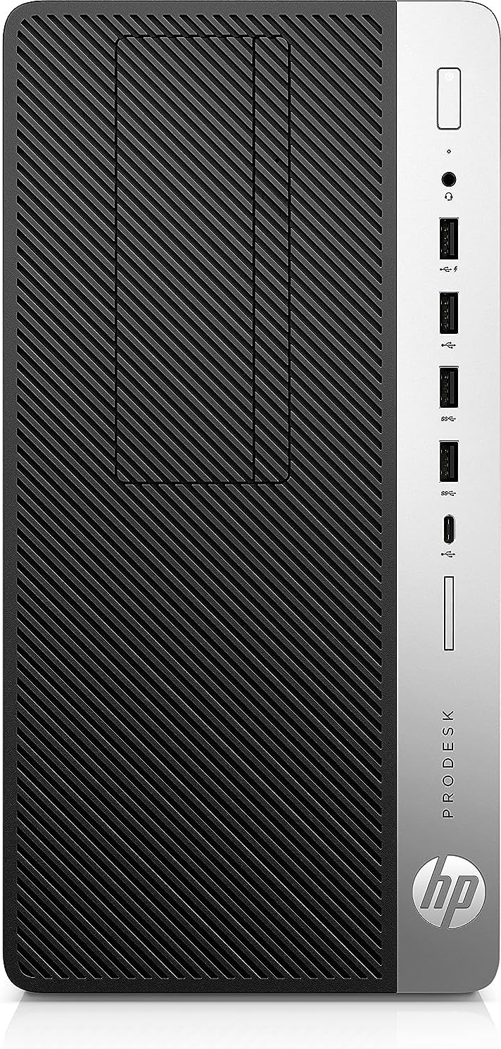 HP ProDesk 600 G3 Renewed Business Desktop Tower PC. | intel Core i5-6500 CPU | 8GB RAM | 256GB Solid State Drive (SSD) | Windows 10 Pro. | RENEWED