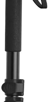 Ulanzi 155cm Camera Monopod Hiking Stick | 5 Sections, 1/4'' Hole | Reversible 1/4"-20 & 3/8"-16 Mounting Plate | Foam Hand Grip, Aluminium & ABS | 43cm Folded, Weight 375g, 5Kg Payload - T049GBB1