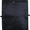 Clothing Dust Cover With Zipper, Foldable Hanging Clothes Storage Bag Coat And Suit Moisture-proof Storage Bag (Black)