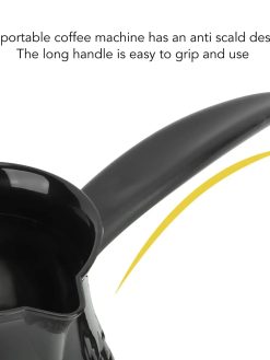 500ML Electric Tea Coffee Maker Turkish 6 Cup Mini Electric Pour Over Kettle 220V Greek Wine Cooking Moka Pot Machine