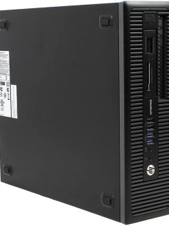 (Renewed) H|P ProDesk 600 G1 SFF: Compact Business PC with Power & Security with core i5 4th Gen CPU (i5-4670 up to 3.80GHz frequency, 8GB RAM, 500GB HDD, Win 10 Pro)