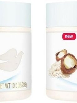 Dove Exfoliating Body Polish Body Scrub Macadamia & Rice Milk 10.5 oz (2 pack)