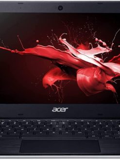 2022 Acer 11" Ultra-Thin HD IPS Chromebook, Intel Celeron Processor Up to 2.60 GHz, 4GB Ram, 32GB SSD, Ultra-Fast 6th Gen WiFi, Webcam, Chrome OS(Renewed) (Dale Black)
