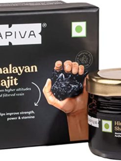 Kapiva Himalayan Shilajit/Shilajeet Resin 20g - Performance Booster for Endurance and Stamina - with Lab Report