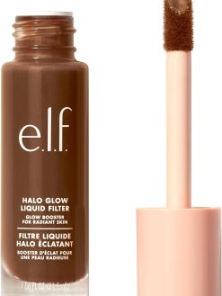 e.l.f. Halo Glow Liquid Filter, Complexion Booster For A Glowing, Soft Focus Look, Infused With Hyaluronic Acid, Vegan & Cruelty-Free, 8.5 Rich