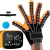 ZTGOJ Rehabilitation Robot Gloves, Stroke Hand Therapy Equipment, Hemiplegia Rehabilitation Trainer Hand Dysfunction Patient (L, Left)