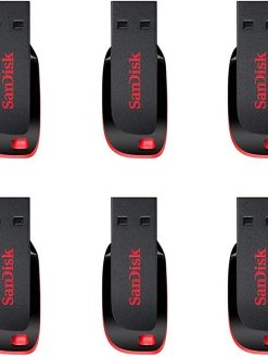 SanDisk 8GB Cruzer Blade USB 2.0 Flash Memory Drive SDCZ50-008G (10 Pack)