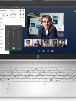 HP 15-dy1036nr 10th Gen Intel Core i5-1035G1, 15.6-Inch FHD Laptop, Natural Silver