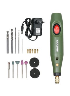 KKmoon Multi-Functional Mini Electric Grinder Set Drill Grinding Rotary Tool Kit Green 0.233kg UAE | Dubai, Abu Dhabi