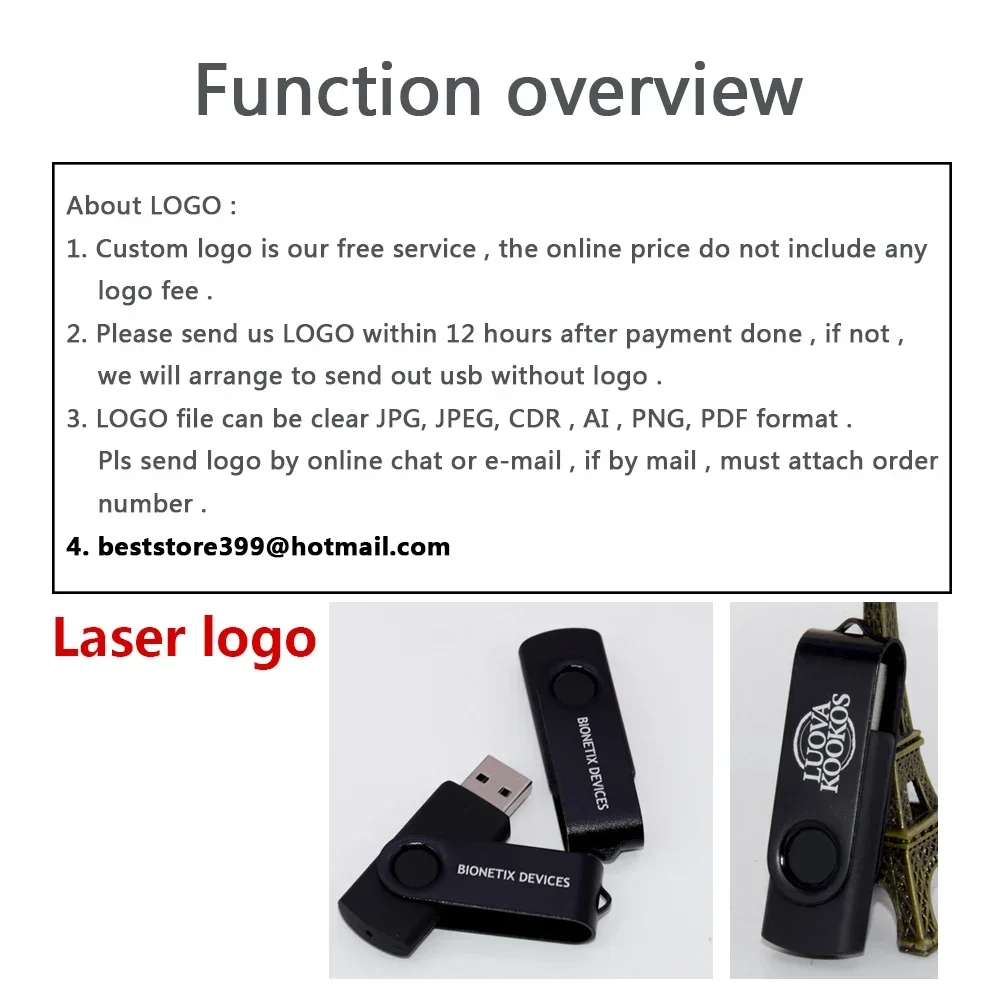 10pcs/lot Logo Free Usb Pendrive Metal 32gb 16gb 8gb 4gb Usb Pendrive Colorful Clip Sticks Photography Bulk Gift Custom Logo