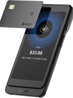 Shopify POS Go - Mobile Point of Sale Machine & System for Retail, Small Business - All-In-One Credit Card Reader, Terminal, Barcode Scanner, POS Software Device