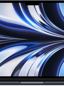 Apple 2022 MacBook Air laptop with M2 chip: 13.6-inch Liquid Retina display, 8GB RAM, 256GB SSD storage, 1080p FaceTime HD camera. Works with iPhone and iPad; Midnight; English