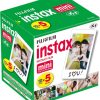 FujiFilm Instax Mini Instant Film, Pack of 5 x 10 Sheets - package may vary