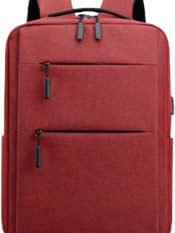 HUSHDAS Laptop Backpack 16.5 Inch, Business Slim Durable Laptops Travel Backpacks with USB Charging Port, College School Computer Bag for Men and Women Fits Notebook