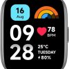 Xiaomi Redmi Smart Watch 3 Active Gray| 1.83 Inch Big LCD Display, 5ATM Water Resistant, 12 Days Battery Life, GPS, 100+ Workout Mode, Heart Rate Monitor, Full Scale Fitness Tracking