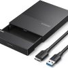 UGREEN 2.5" Hard Drive Enclosure Adapter, USB 3.0 to SATA 5Gbps External SATA HDD Caddy Case, 9.5mm 7mm External Hard Disk Case, Compatible with HDD SSD EVO WD Seagate Crucial Kingston, Xbox