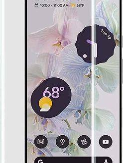 Compatible with Google Pixel 6 Pro Screen Protector UV, [UV Lamp ] Clear Curved Edge Tempered Glass for Pixel 6 Pro Clear