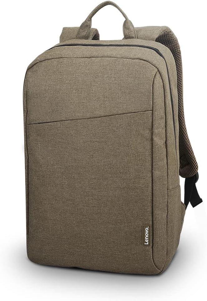 Lenovo B210 Backpack for 15.6 Inch Laptops, Lightweight and Water Repellent Rucksack– Green