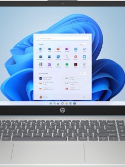 HP Laptop 15-fc0046ne, 15.6" FHD, 7th Gen AMD Ryzen™ 3, 4GB RAM, 256GB SSD, AMD Radeon™ Graphics, Windows 11 Home, En -Ar KB, Moonlight blue - [973W7EA]