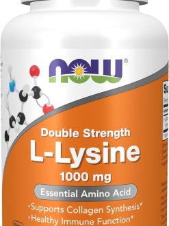 Now Foods L-Lysine 1000Mg Tabs 100'S New