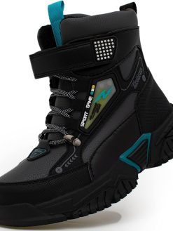 Lucky Kids Unisex Hiking Boots - Outdoor Winter Shoes for Boys and Girls, Comfortable Non-slip Antiskid Design for Walking and Climbing