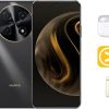 HUAWEI nova 12i Smart Phone, 6.7" AOD Display, 40W Turbo SuperCharge, 5000mAh battery, 108MP High-Res Photography, 8GB+256GB, EMUI 14, Black + FreeBuds SE2 + 6months VIU + HUAWEI Care + Bottle