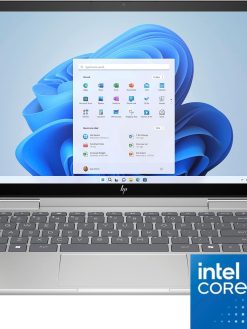 HP Envy X360 14-es1013dx Laptop With 14-Inch FHD IPS Touch Display, Intel Core 5-120U,8GB RAM, 512GB SSD,Intel Iris Xe Graphics, Windows 11, Finger Print, English Silver