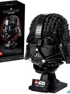LEGO Star Wars Darth Vader Helmet Set, Mask Display Model Kit for Adults to Build, Gift Idea for Men, Women, Him or Her, Collectible Home Decor Model 75304