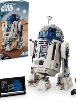 LEGO Star Wars R2-D2 Model Set, Buildable Toy Droid Figure for 10 Plus Year Old Kids, Boys & Girls, with 25th Anniversary Darth Malek Minifigure and Decoration Plaque, Memorabilia Gift Idea 75379