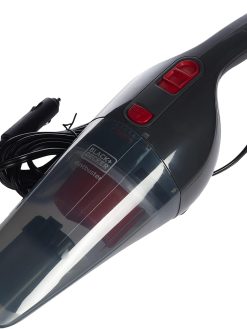 Black & Decker 12V DC Auto Dustbuster Handheld Car Vacuum with 6 Pieces Accessories for Car, Red/Grey - NV1210AV, 2 Years Warranty