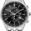 CITIZEN Men's Chronograph Eco-Drive Watch with a Stainless Steel Band