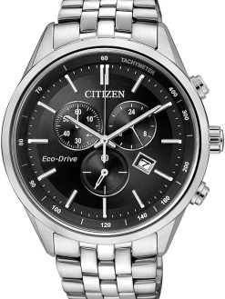 CITIZEN Men's Chronograph Eco-Drive Watch with a Stainless Steel Band