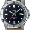 Casio Men's Watch - MTP-VD01-1EVUDF Black Dial