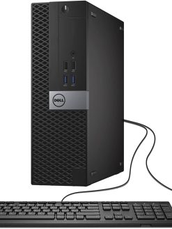 Dell Optiplex 7040 Business SFF Computer Small Tower PC (Intel Core i5-6500, 16GB Ram, 256GB SSD, DVD-RW, WiFi) Win 10 Pro (Certified Refurbished)