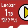 Lexar PLAY 1TB microSDXC UHS-I-Card, Up To 150MB/s Read, Compatible-with Nintendo-Switch, Portable Gaming Devices, Smartphones and Tablets (LMSPLAY001T-BNNNU)
