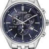 CITIZEN Men's Chronograph Eco-Drive Watch with a Stainless Steel Band