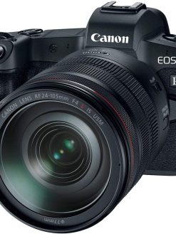 Canon Eos R With Rf 24-105Mm F4L Is USm Lens, Digital Full Frame Mirrorless Camera - Black, UAE version with official warranty