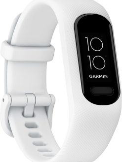 GARMIN Fitness Tracker Vivosmart 5 - White | Smart Activity Tracker with Upto 7 Days of Battery Life | Fitness Band with Advance Health Tracking