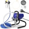 Fuvan Electric Paint Spraying Machine, Professional High-pressure Airless Sprayer Electric Paint Spraying Machine Multi-purpose Painting Tool Home Improvement Equipment