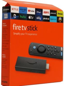 Fiire TV Stick, HD, sharp picture quality, fast streaming, free & live TV, Alexa Voice Remote with TV controls