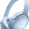 Bose QuietComfort Wireless Noise Cancelling Headphones, Bluetooth Over Ear Headphones with Up To 24 Hours of Battery Life, Moonstone Blue