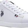 U.S. POLO ASSN Mens Franco 3fx Lace-up Low Top Sneakers
