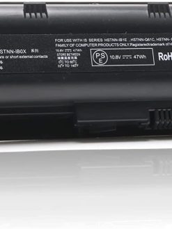 ACJADL 593553-001 593554-001 MU06 MU09 Laptop Battery Compatible for HP Pavilion G6 G7 G62 G72 G4 / 2000 Notebook PC / DV6 DV7 DM4 / Compaq Presario CQ32 CQ72 435 436[10.8V 5200mAh 6Cell]