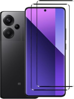 WRTBS [2 Pack] Tempered Glass for Xiaomi Redmi Note 13 Pro Plus 5G Screen Protector,9H Hardness High Definition Full Covered Clear Scratch Resistant Bubble Free Anti-Fingerprints